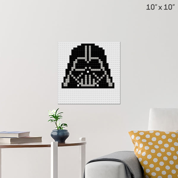 DARTH VADER Brick Poster
