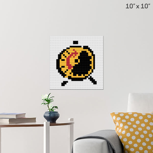 Daylight Savings Day Brick Poster