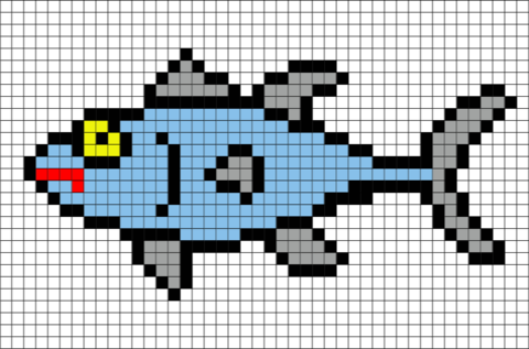 Tuna Pixel Art