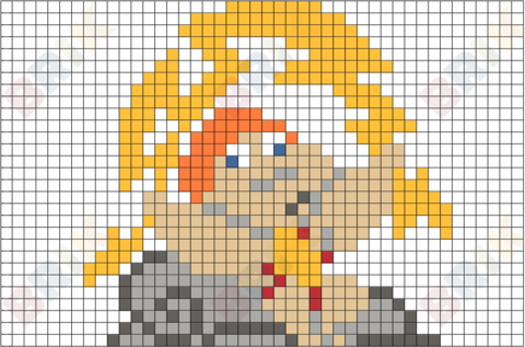 Baby Hercules Pixel Art