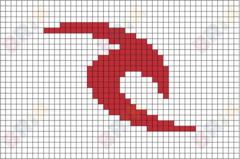 Rip Curl Pixel Art