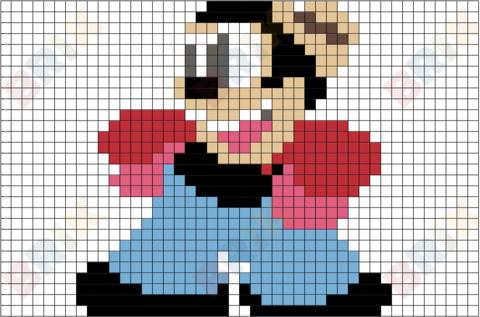 Bosko Pixel Art