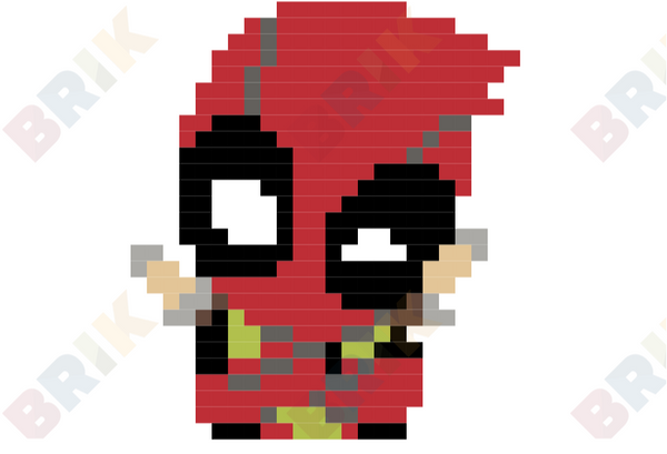 Deadpool Pixel Art