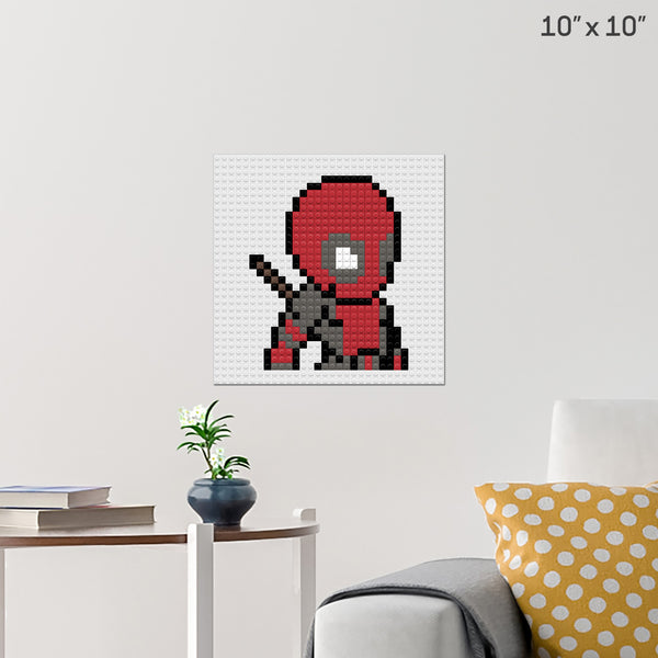 deadpool Brick Poster