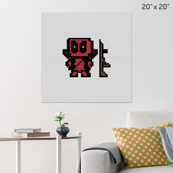 Deadpool Brick Poster