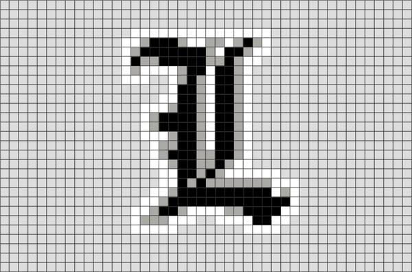 Death Note Pixel Art – BRIK