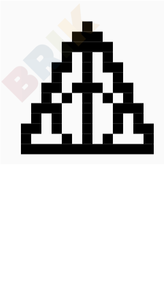Deathly Hallows Pixel Art