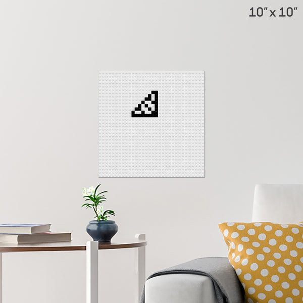 deathly hallows Brick Poster