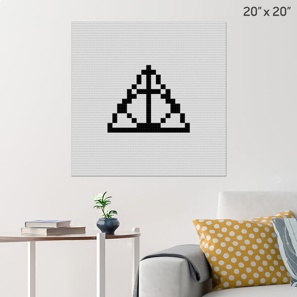 Deathly hallows Brick Poster