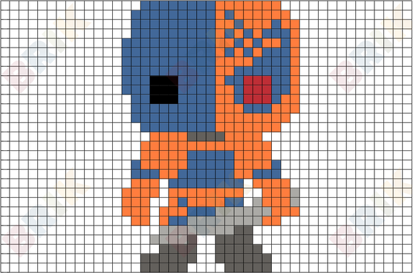 Deathstroke Pixel Art