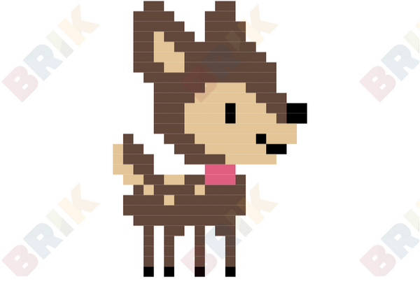 Deer Pixel Art