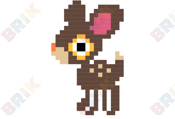 Deery Lou Pixel Art