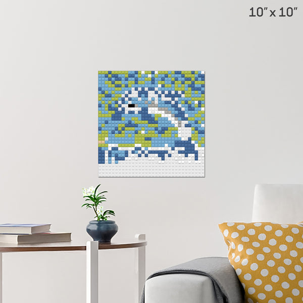 DELFINO Brick Poster