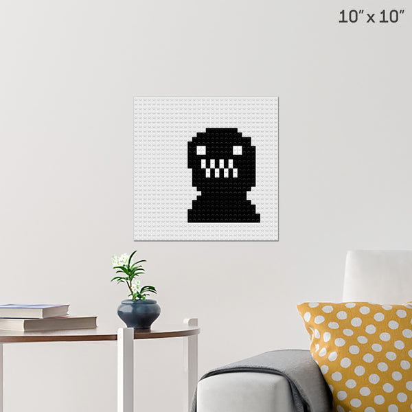 demon Brick Poster
