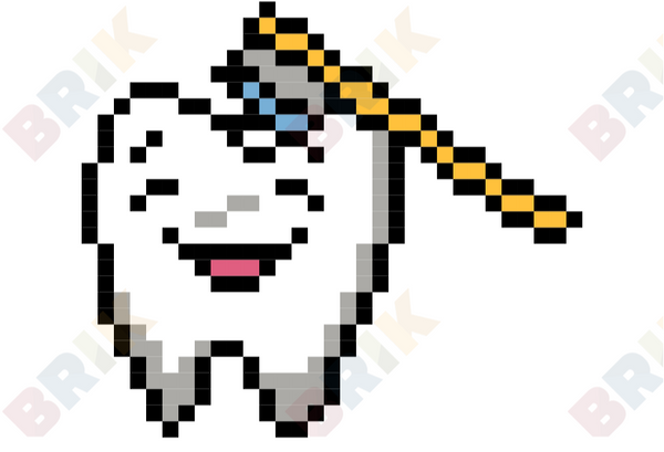 Dental Health Pixel Art
