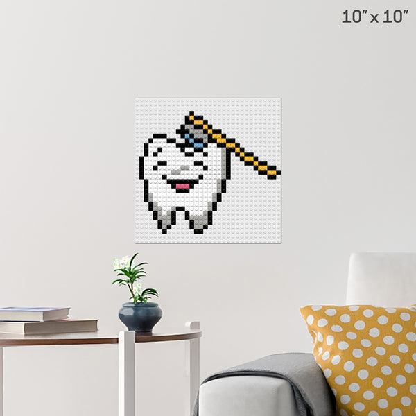 Dental Health Brick Poster
