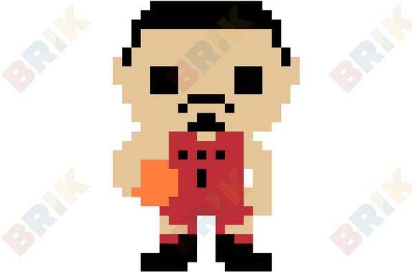 Derrick Rose Pixel Art