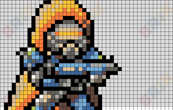 Destiny 16-Bit Hunter