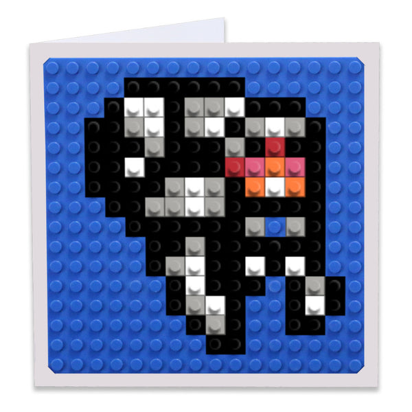 Destroyer Mask Greeting Card