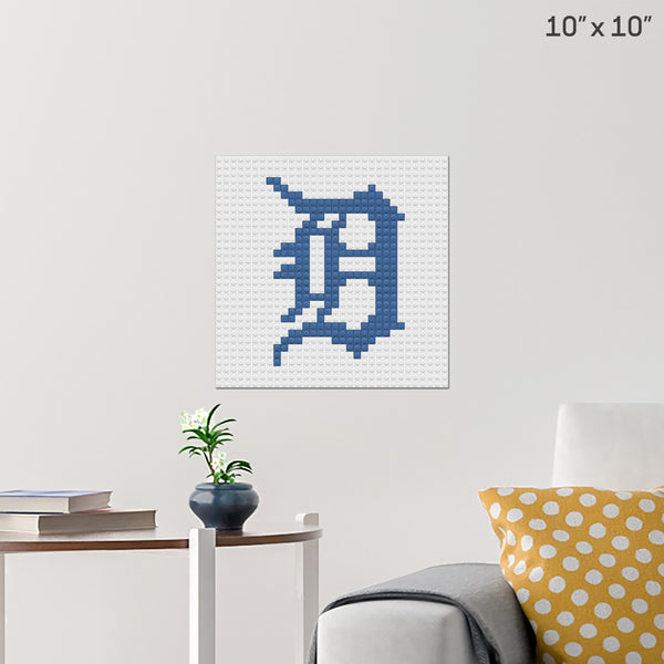 Detroit Tigers Brick Poster
