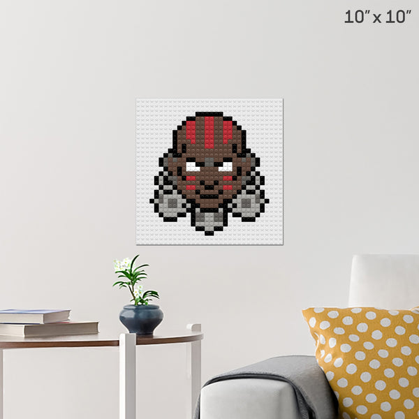 Dhalsim Brick Poster