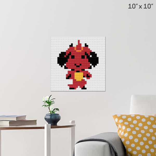 Diablo Brick Poster