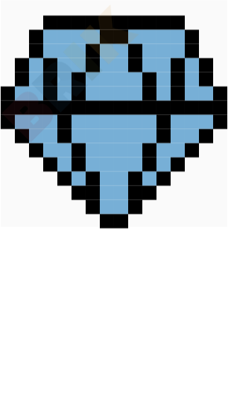 Diamond Pixel Art