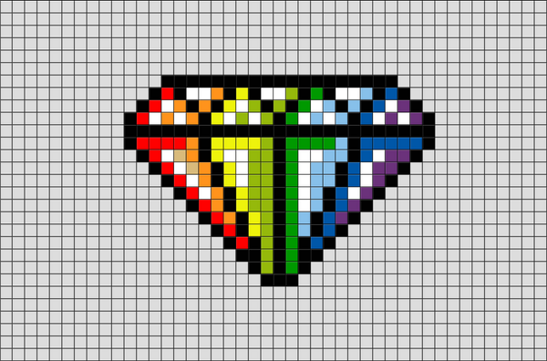 Diamond Pixel Art