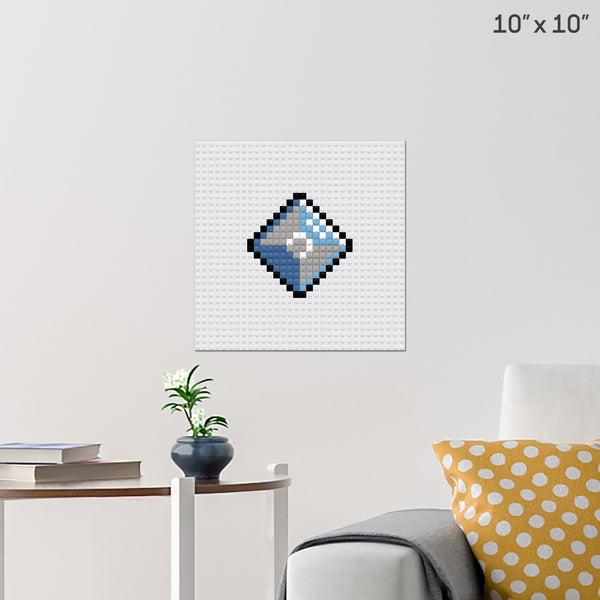 Diamond Brick Poster