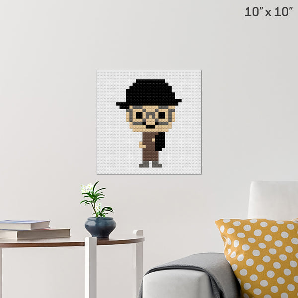 Diana Prince Brick Poster