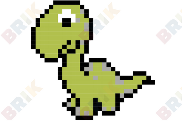 Dinosaur Pixel Art