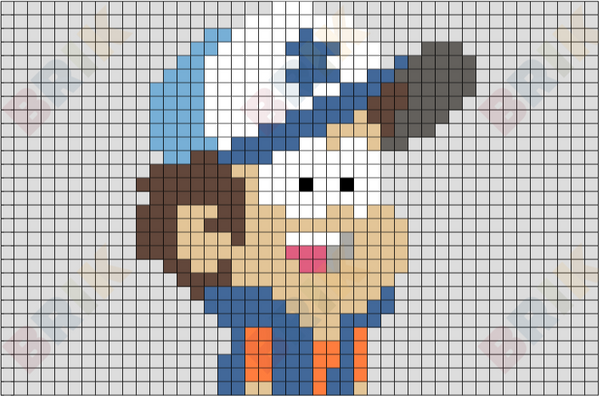 Dipper Pixel Art