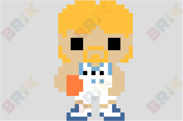 Dirk Nowitzki Pixel Art