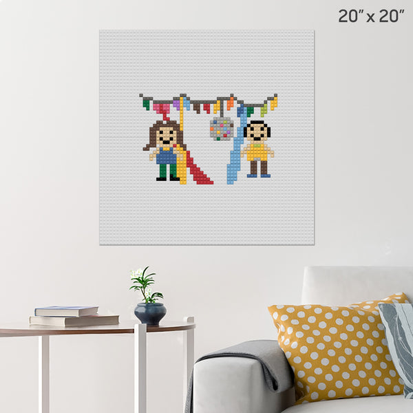 Disco Brick Poster