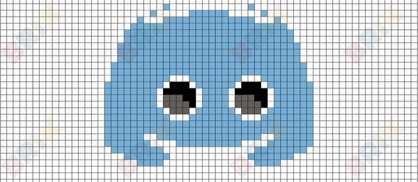 Discord Logo Pixelart