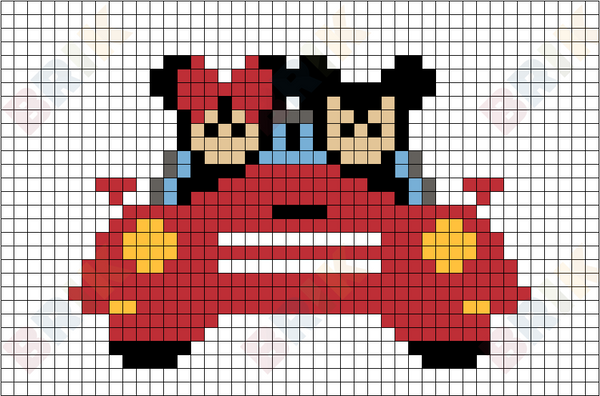 Disney Bound Pixel Art