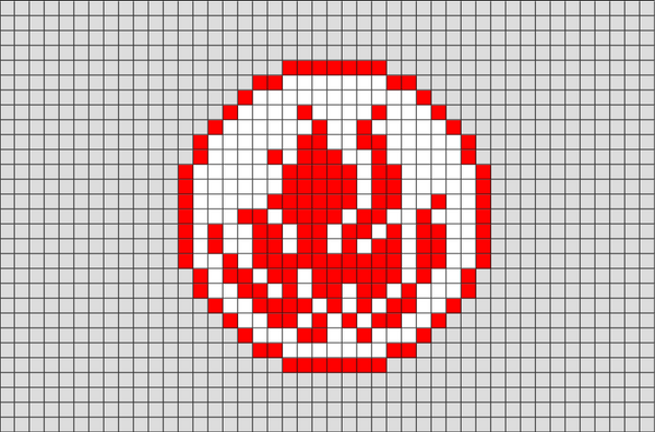 Divergent Dauntless Pixel Art