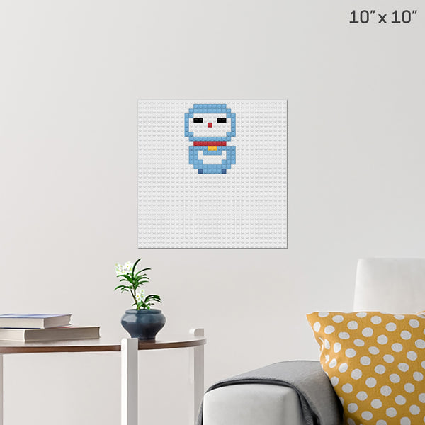 doeraemon Brick Poster