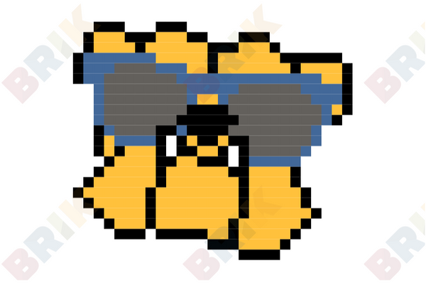 Dog Days of Summer Pixel Art
