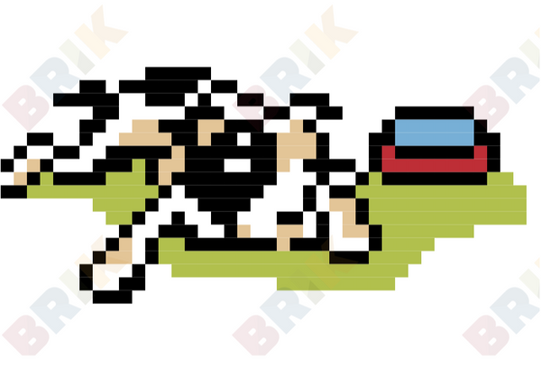 Dog Days of Summer Pixel Art