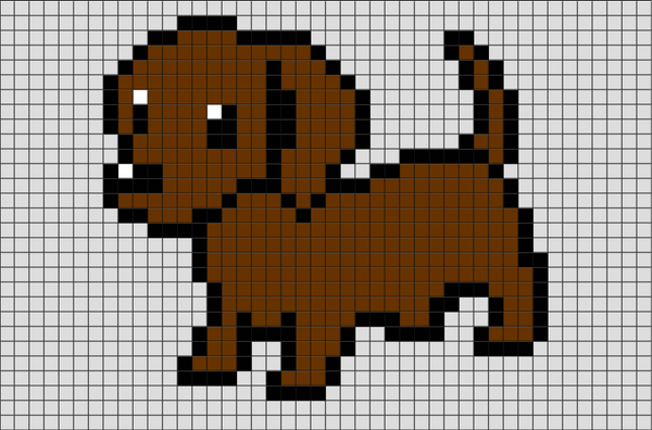Dog Pixel Art