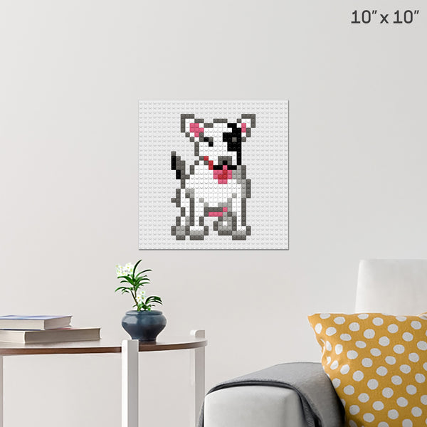 Dog Brick Poster