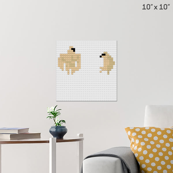 doges Brick Poster
