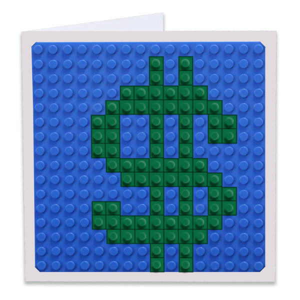 Dollar Sign Greeting Card