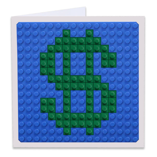 Dollar Sign Greeting Card