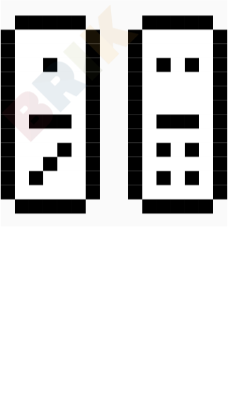 Dominoes Pixel Art