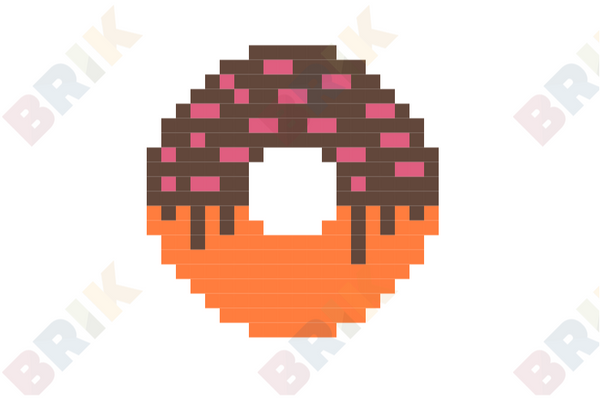 Donut Pixel Art