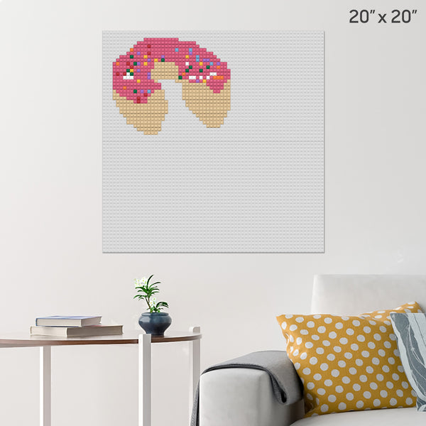 donut Brick Poster