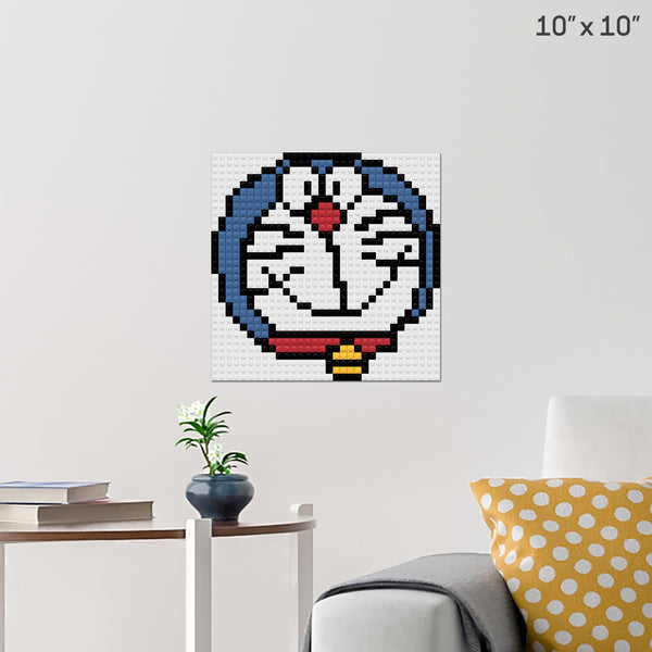 Doraemon Brick Poster