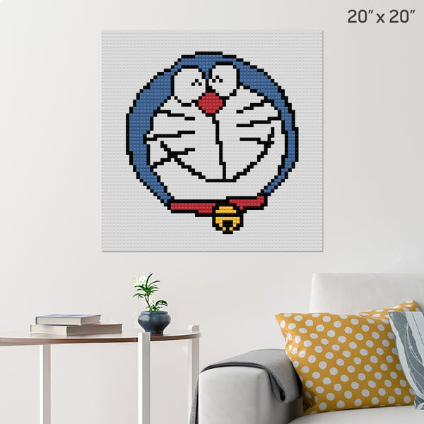 Doraemon Brick Poster